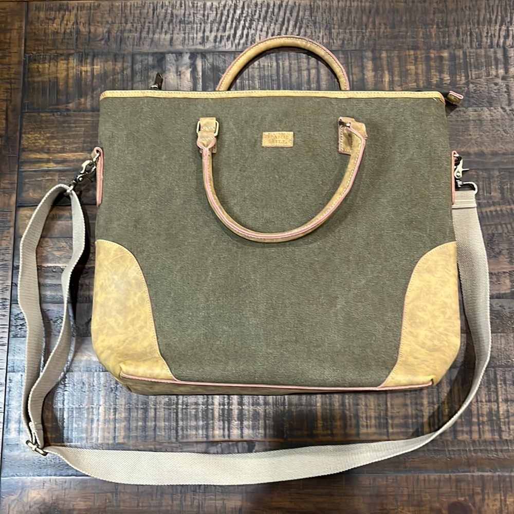 Park Hill Tote Bag, overnight bag, weekender bag, heavy canvas, never used, NWOT